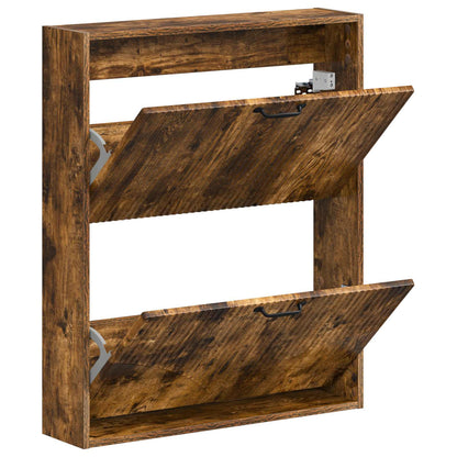 Wall-Mounted Shoe Cabinet HOORN 71 x 17 x 86 cm Engineered Wood