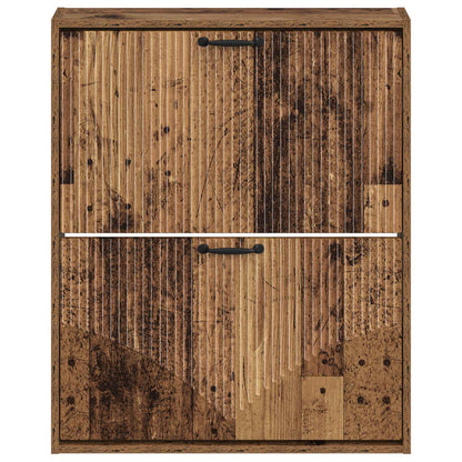 Wall-Mounted Shoe Cabinet HOORN 71 x 17 x 86 cm Engineered Wood