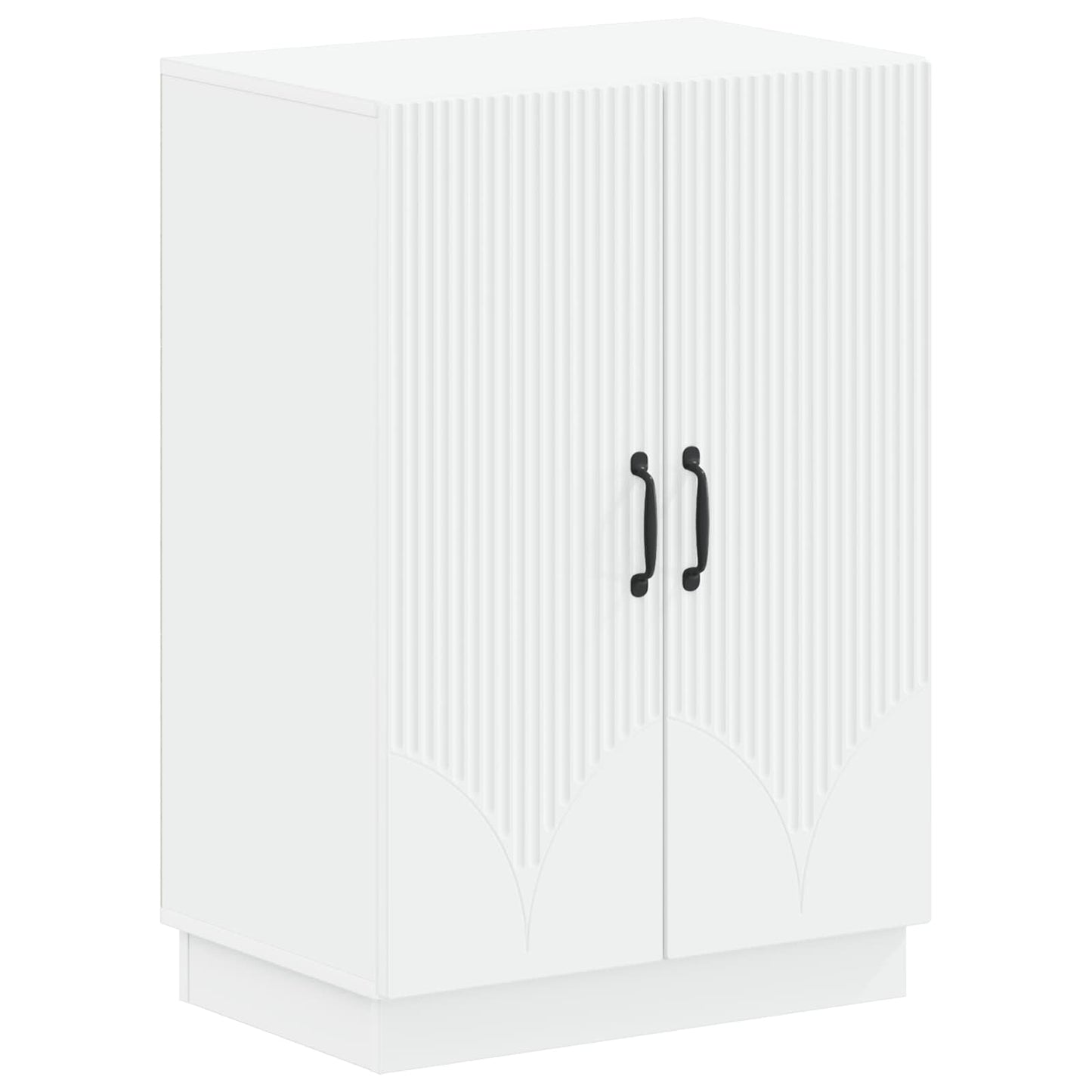 Shoe Cabinet HOORN 59.5 x 39.5 x 87 cm Engineered Wood White