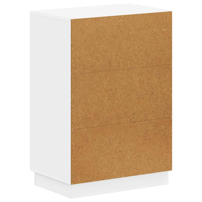 Shoe Cabinet HOORN 59.5 x 39.5 x 87 cm Engineered Wood White