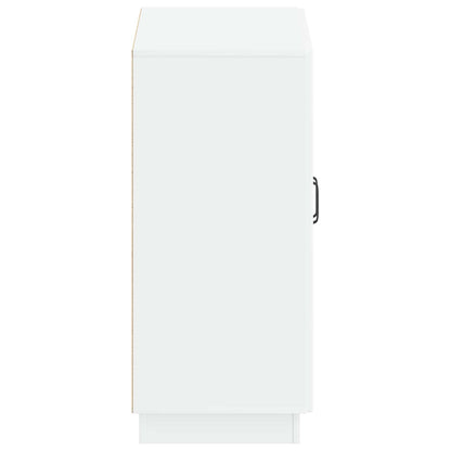 Shoe Cabinet HOORN 59.5 x 39.5 x 87 cm Engineered Wood White