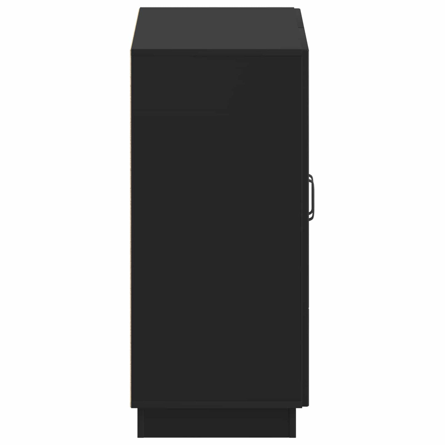Shoe Cabinet HOORN 59.5 x 39.5 x 87 cm Engineered Wood Black