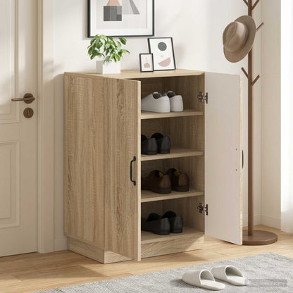 Shoe Cabinet HOORN 59.5 x 39.5 x 87 cm Engineered Wood