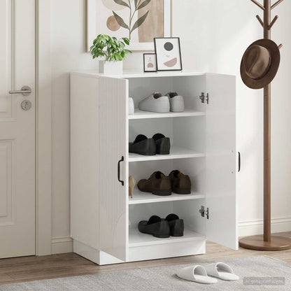 Shoe Cabinet HOORN 59.5 x 39.5 x 87 cm Engineered Wood