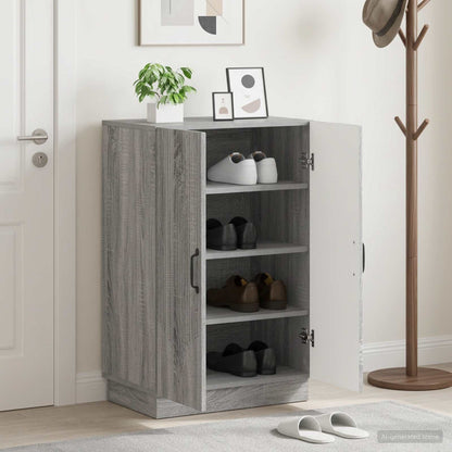 Shoe Cabinet HOORN 59.5 x 39.5 x 87 cm Engineered Wood
