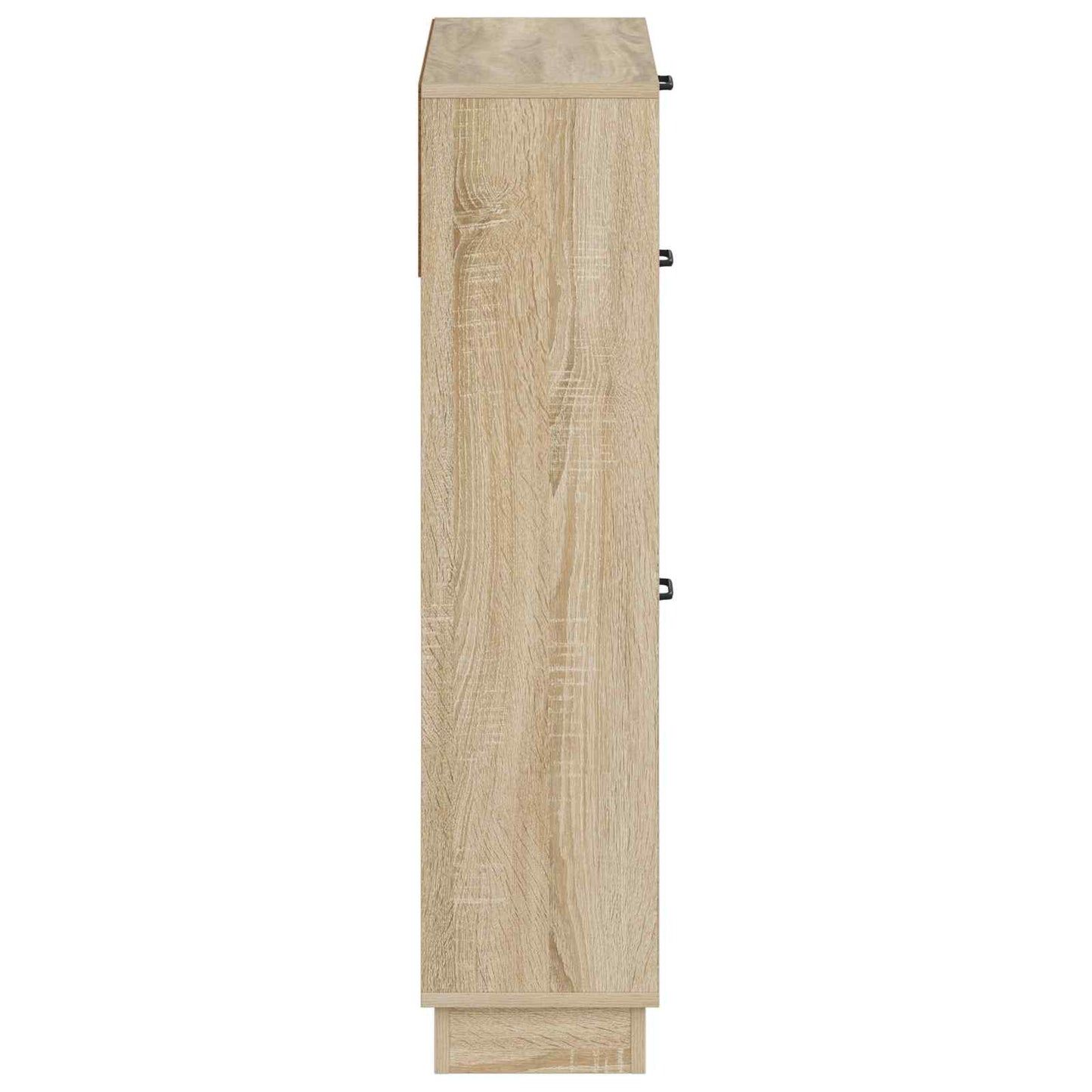 Shoe Cabinet HOORN 78 x 24 x 100 cm Engineered Wood Sonoma Oak