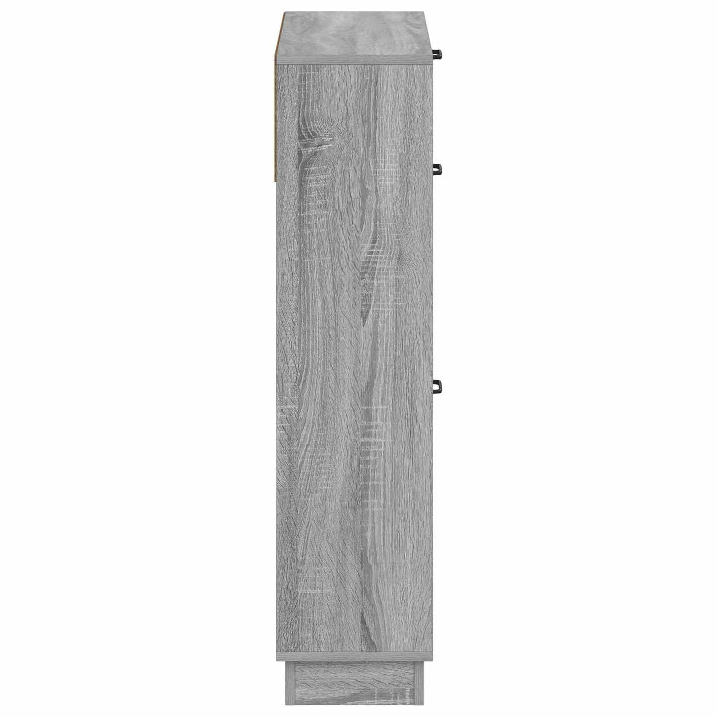 Shoe Cabinet HOORN 78 x 24 x 100 cm Engineered Wood Grey Sonoma