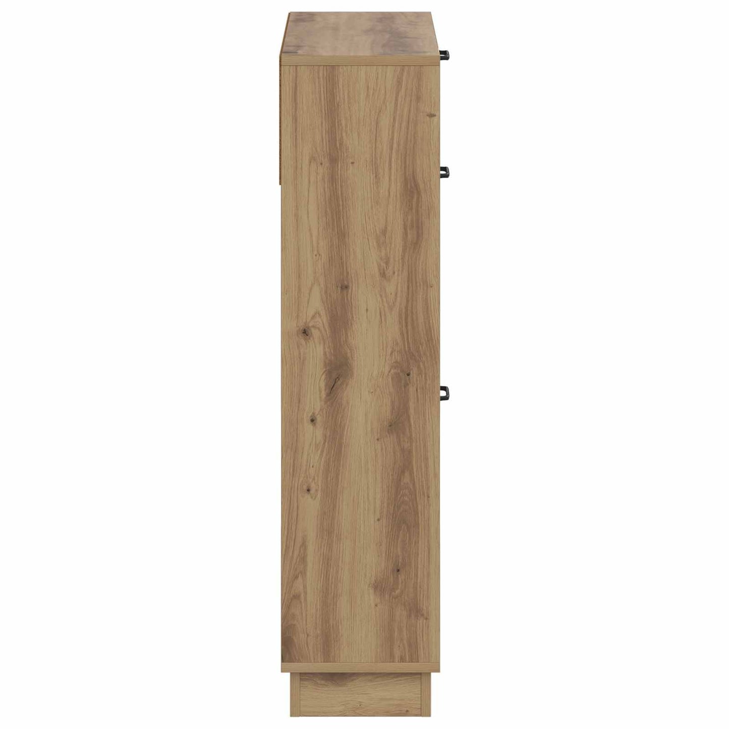 Shoe Cabinet HOORN 78 x 24 x 100 cm Engineered Wood Artisan Oak