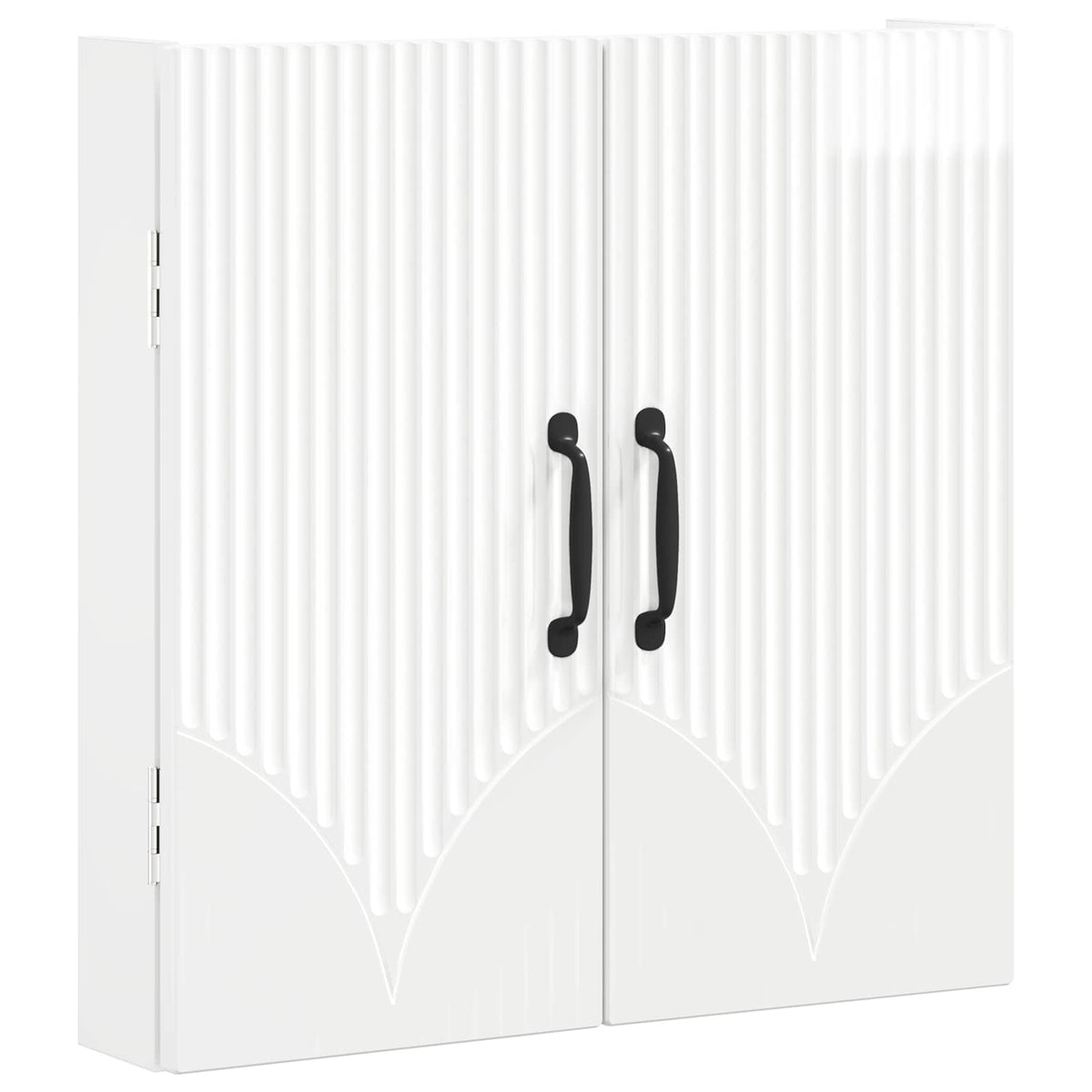 Dartboard Cabinet HOORN High Gloss White 52.5 x 10.5 x 53.5 cm