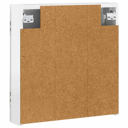 Dartboard Cabinet HOORN High Gloss White 52.5 x 10.5 x 53.5 cm
