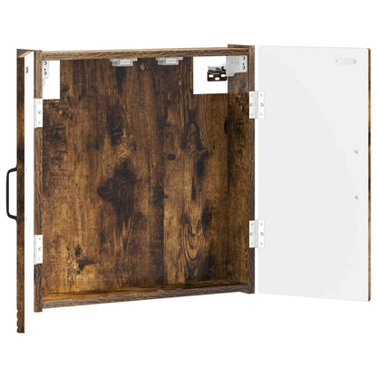 Dartboard Cabinet HOORN Smoked Oak 52.5 x 10.5 x 53.5 cm