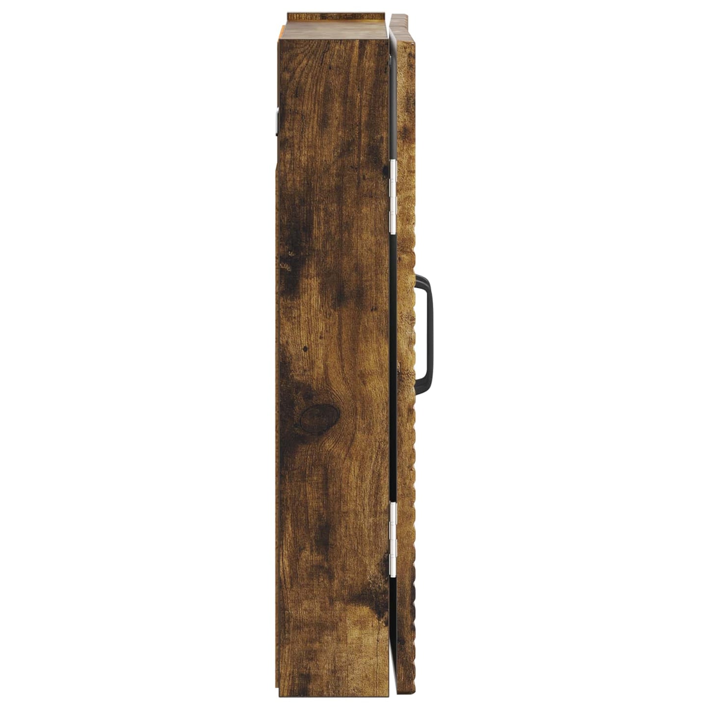 Dartboard Cabinet HOORN Smoked Oak 52.5 x 10.5 x 53.5 cm