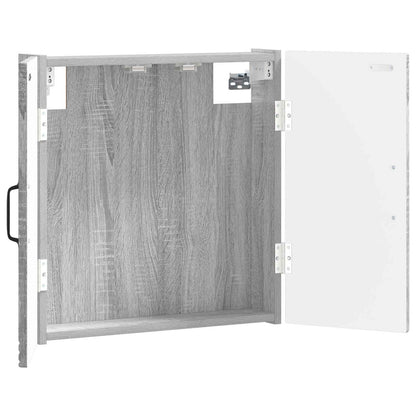 Dartboard Cabinet HOORN Grey Sonoma 52.5 x 10.5 x 53.5 cm