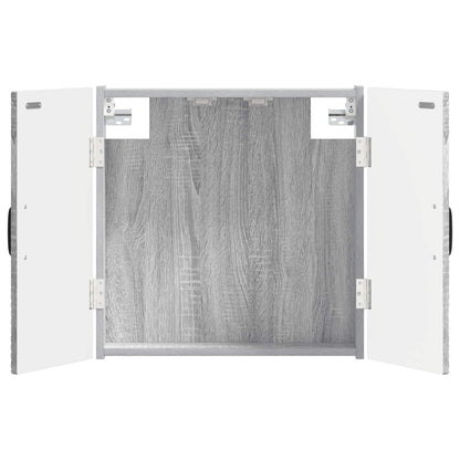 Dartboard Cabinet HOORN Grey Sonoma 52.5 x 10.5 x 53.5 cm