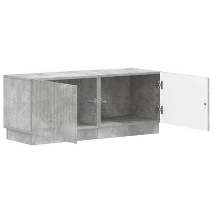 TV Cabinet Concrete Grey Engineered Wood