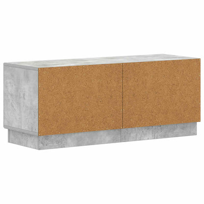 TV Cabinet Concrete Grey Engineered Wood