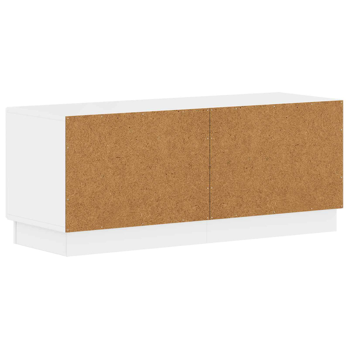 TV Cabinet High Gloss White Engineered Wood