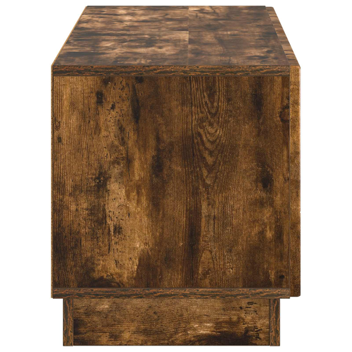 TV Cabinet Smoked Oak Engineered Wood