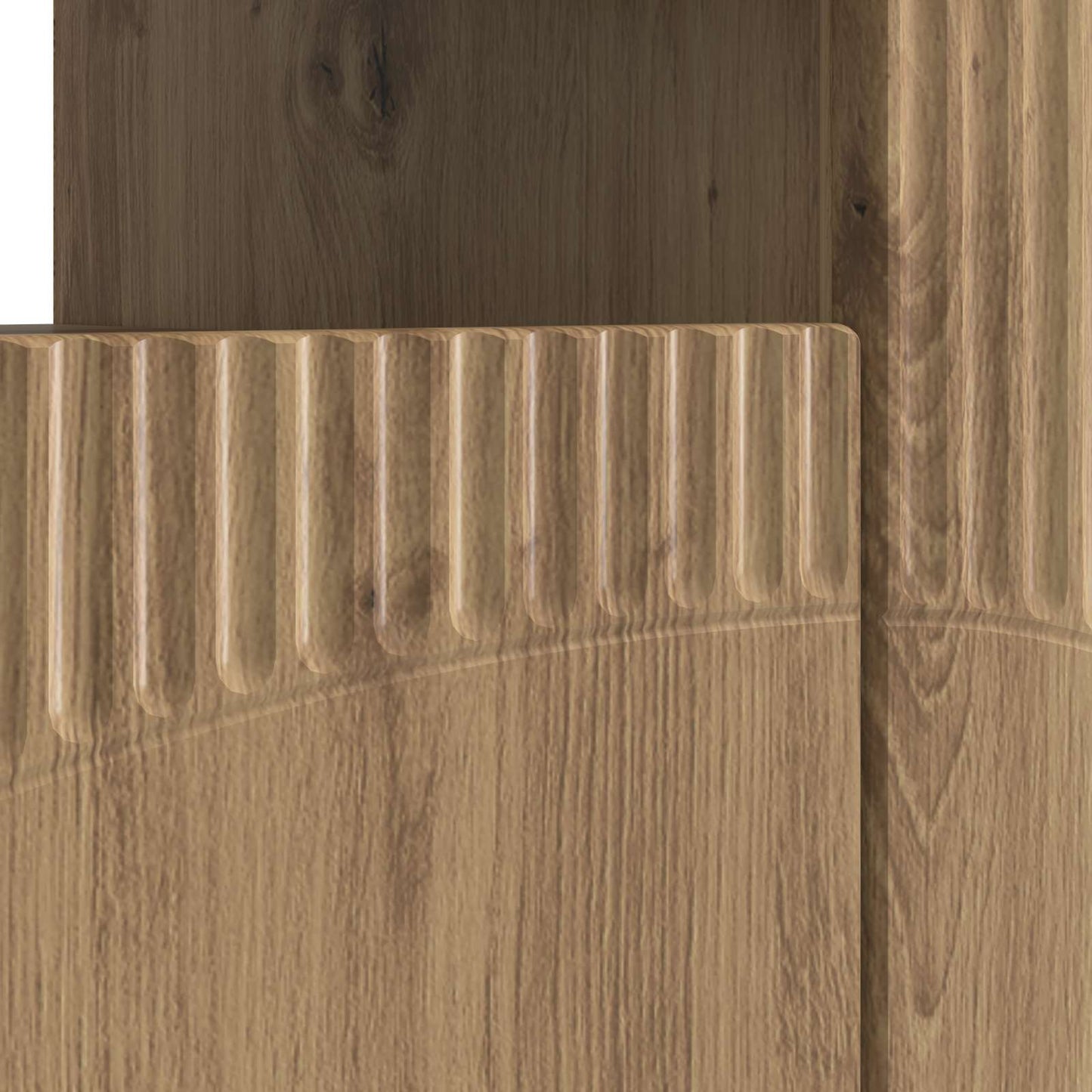 LED TV Cabinet Artisan Oak Engineered Wood