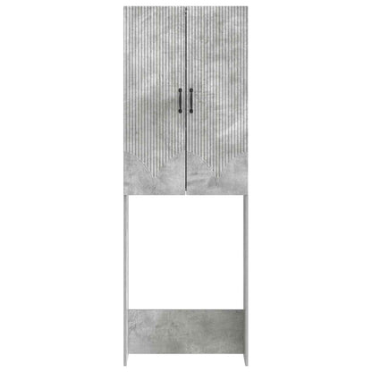 Toilet Cabinet HOORN Concrete Grey 66 x 25.5 x 190 cm