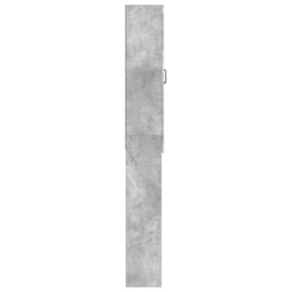 Toilet Cabinet HOORN Concrete Grey 66 x 25.5 x 190 cm