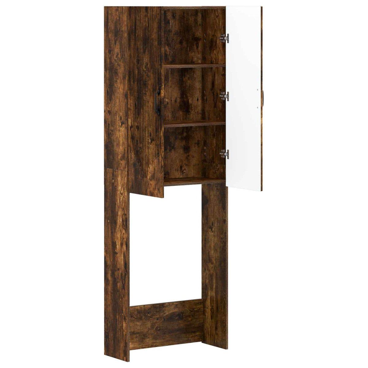 Toilet Cabinet HOORN Smoked Oak 66 x 25.5 x 190 cm