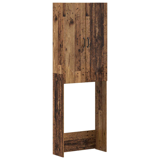 Toilet Cabinet HOORN Old Wood 66 x 25.5 x 190 cm