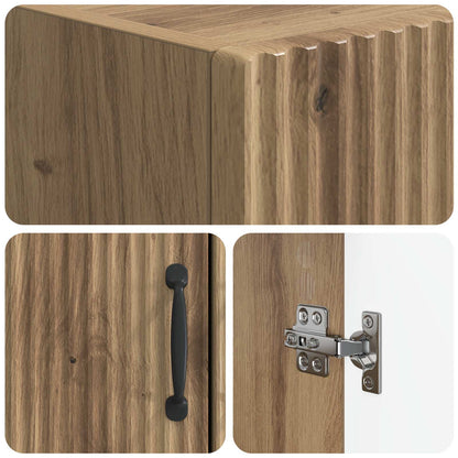 Toilet Cabinet HOORN Artisan Oak 66 x 25.5 x 190 cm