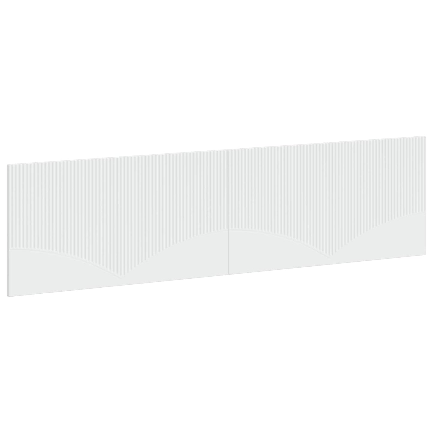Wall-Mounted Headboard HOORN White Engineered Wood