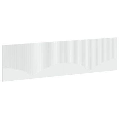 Wall-Mounted Headboard HOORN White Engineered Wood