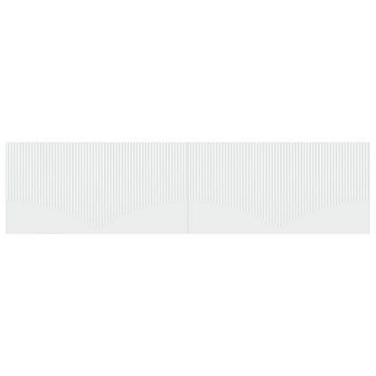 Wall-Mounted Headboard HOORN White Engineered Wood