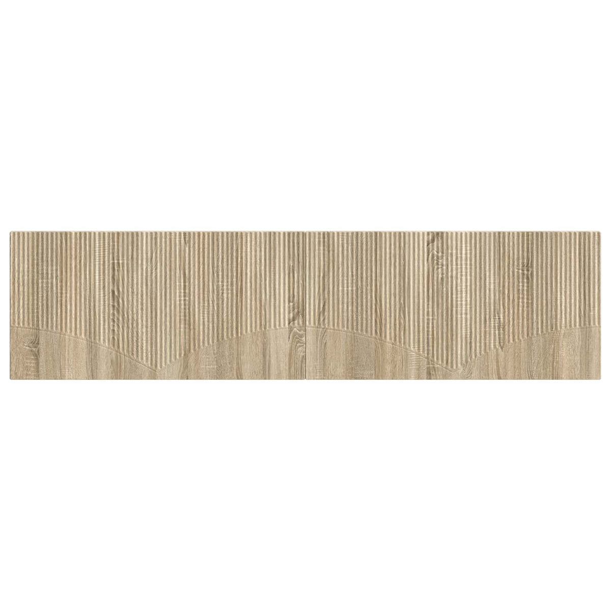Wall-Mounted Headboard HOORN Sonoma Oak Engineered Wood