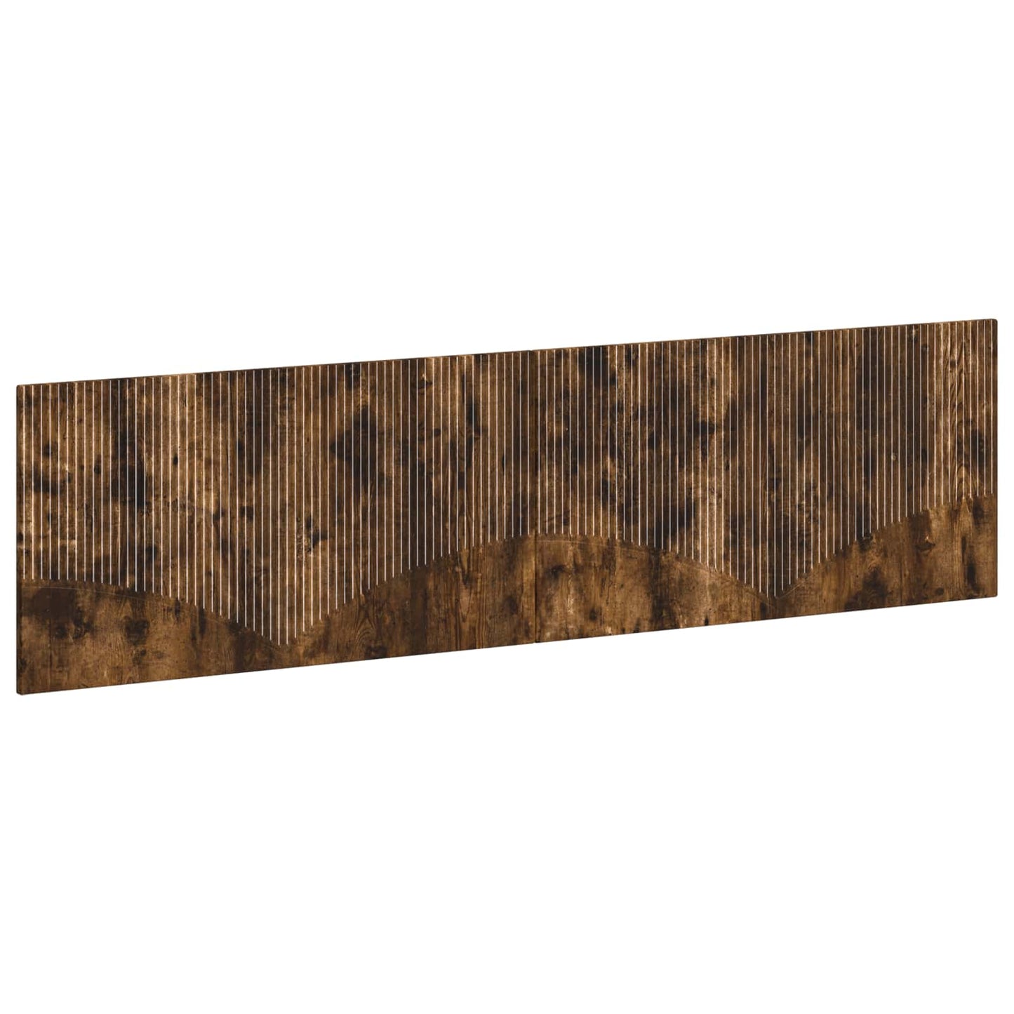 Wall-Mounted Headboard HOORN Smoked Oak Engineered Wood