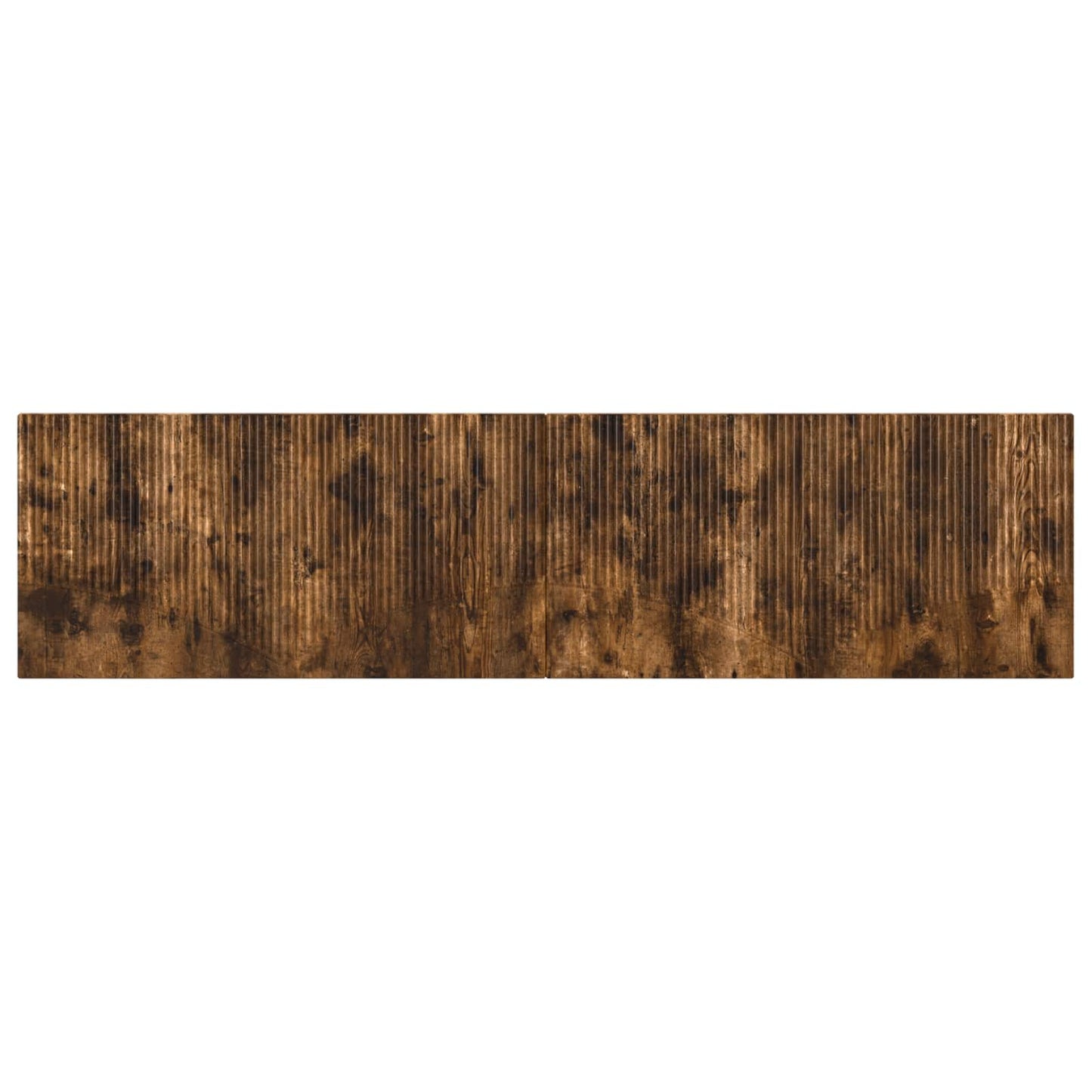 Wall-Mounted Headboard HOORN Smoked Oak Engineered Wood