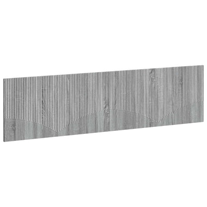 Wall-Mounted Headboard HOORN Grey Sonoma Engineered Wood