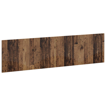 Wall-Mounted Headboard HOORN Old Wood Engineered Wood