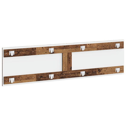 Wall-Mounted Headboard HOORN Old Wood Engineered Wood