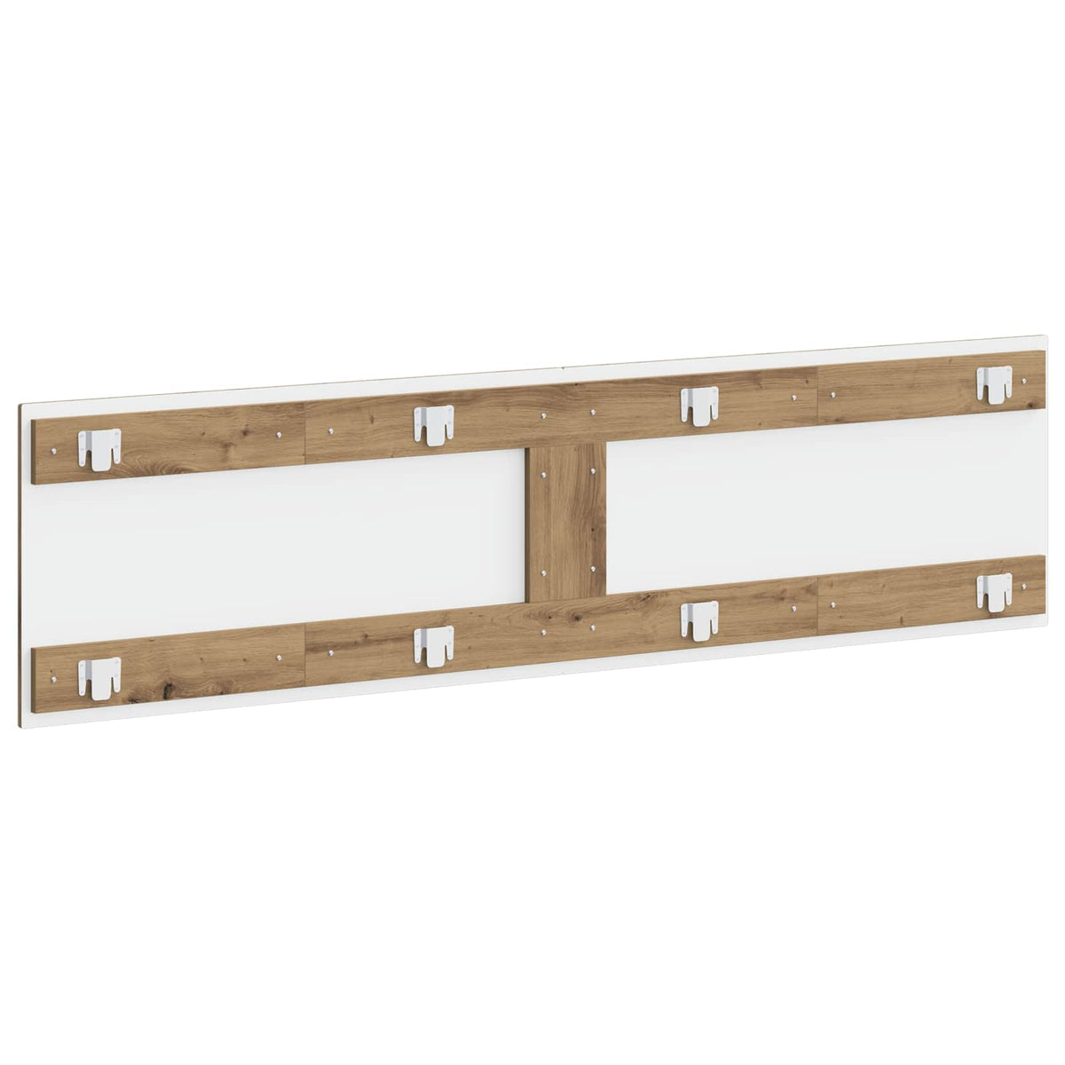 Wall-Mounted Headboard HOORN Artisan Oak Engineered Wood