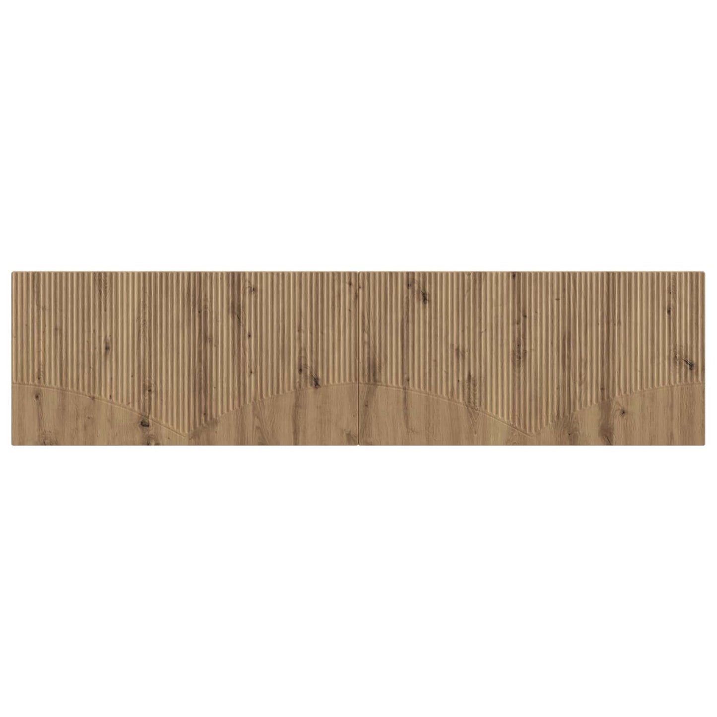 Wall-Mounted Headboard HOORN Artisan Oak Engineered Wood