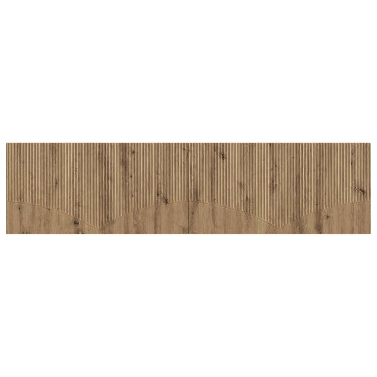 Wall-Mounted Headboard HOORN Artisan Oak Engineered Wood