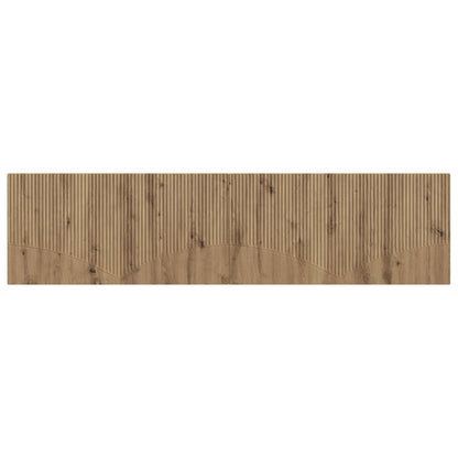 Wall-Mounted Headboard HOORN Artisan Oak Engineered Wood