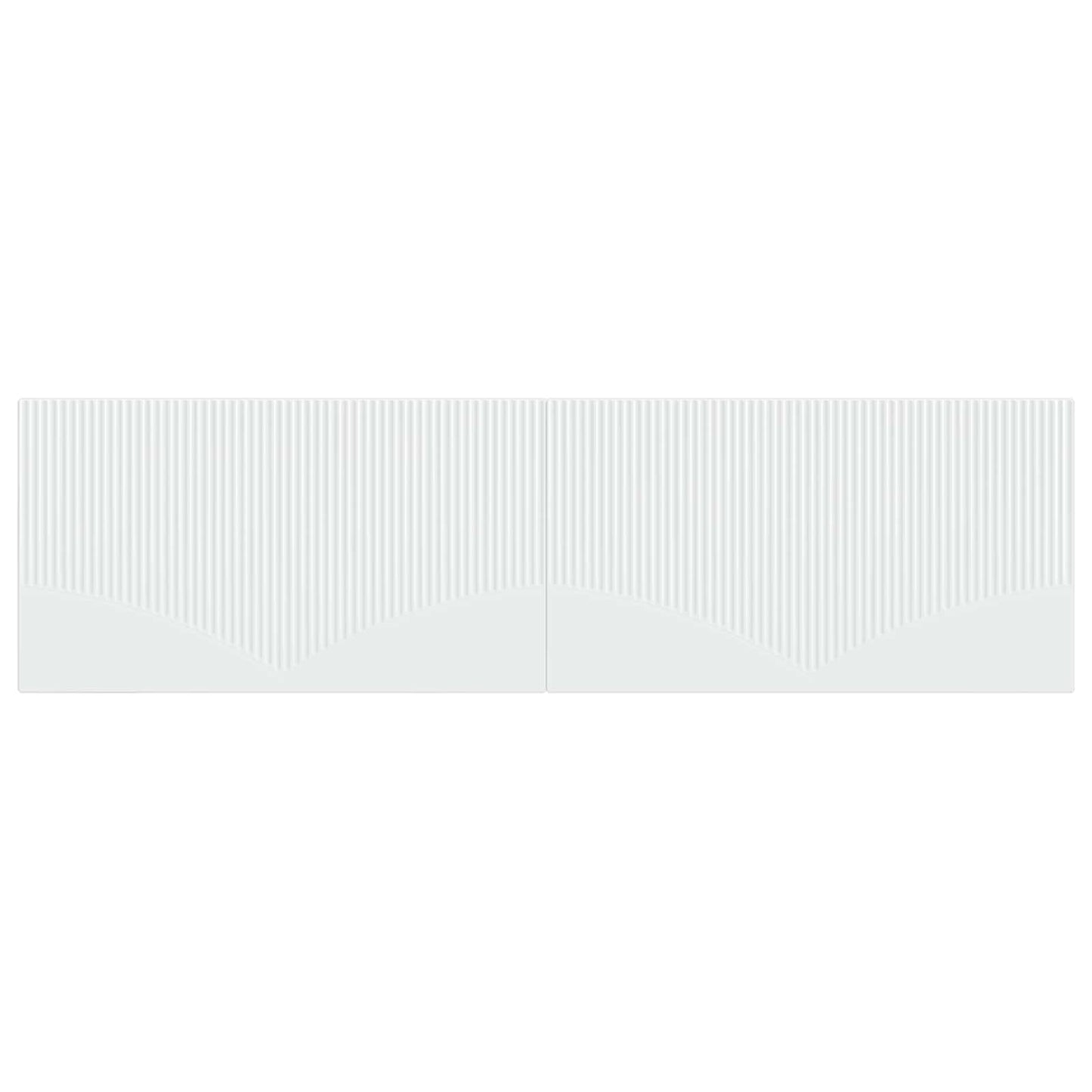 Wall-Mounted Headboard HOORN White Engineered Wood