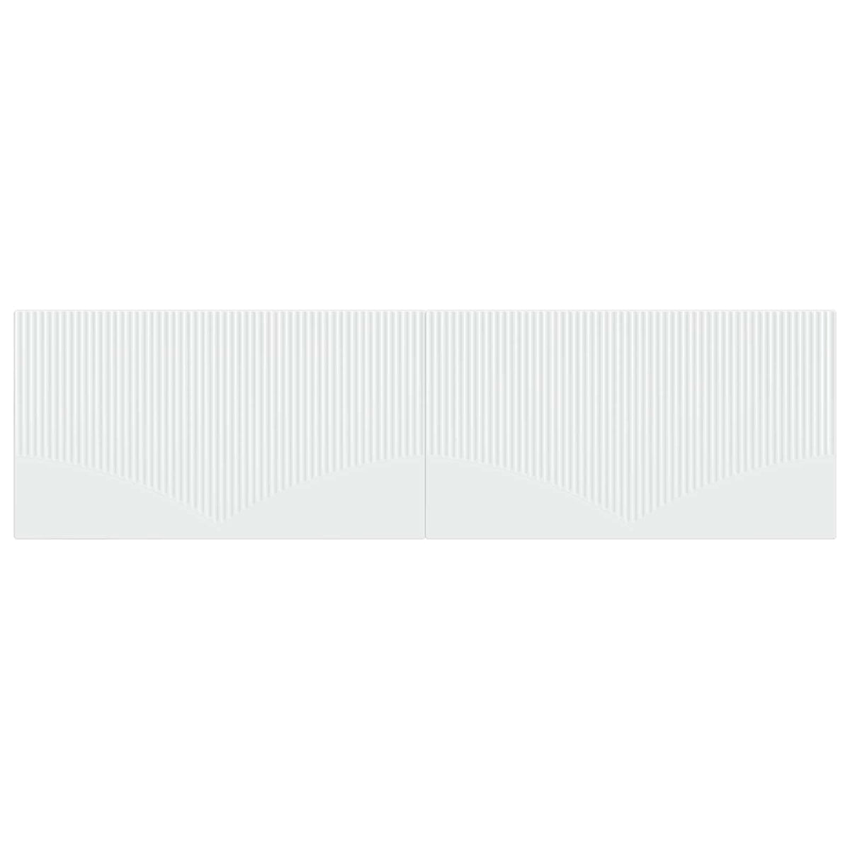 Wall-Mounted Headboard HOORN White Engineered Wood