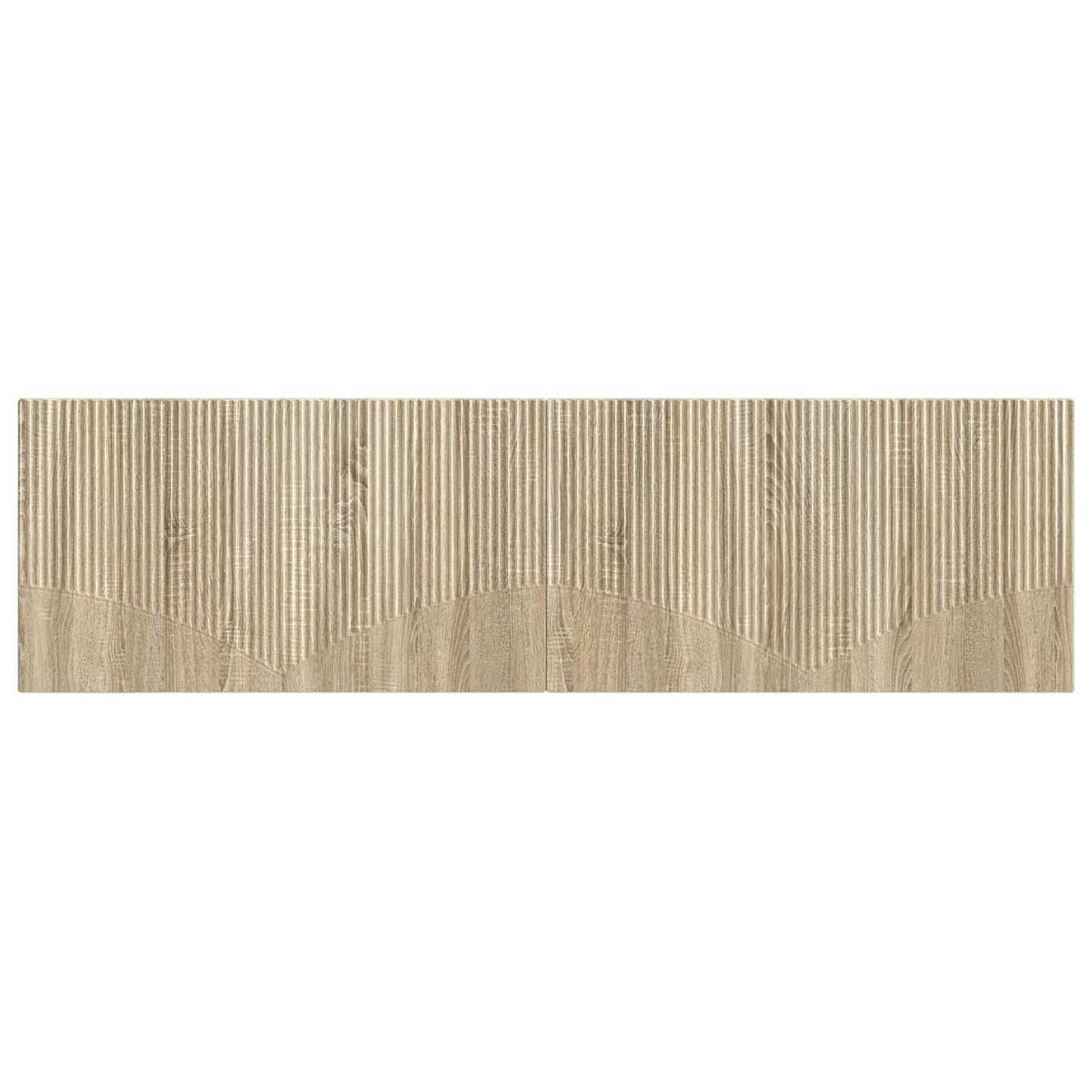Wall-Mounted Headboard HOORN Sonoma Oak Engineered Wood