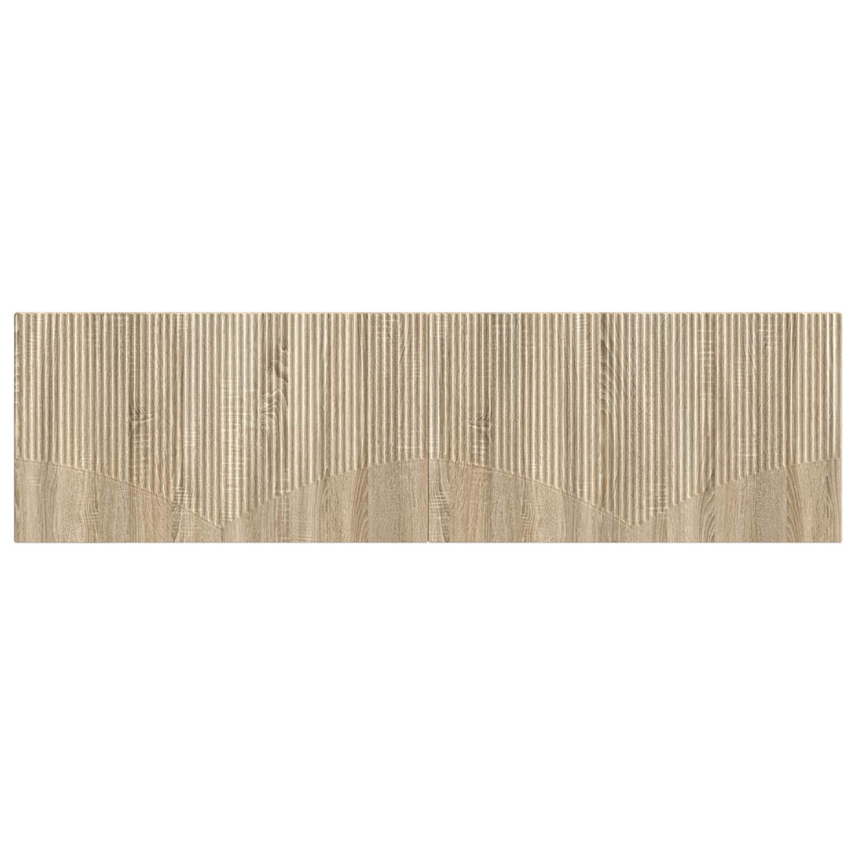 Wall-Mounted Headboard HOORN Sonoma Oak Engineered Wood