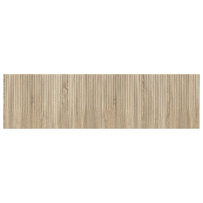 Wall-Mounted Headboard HOORN Sonoma Oak Engineered Wood