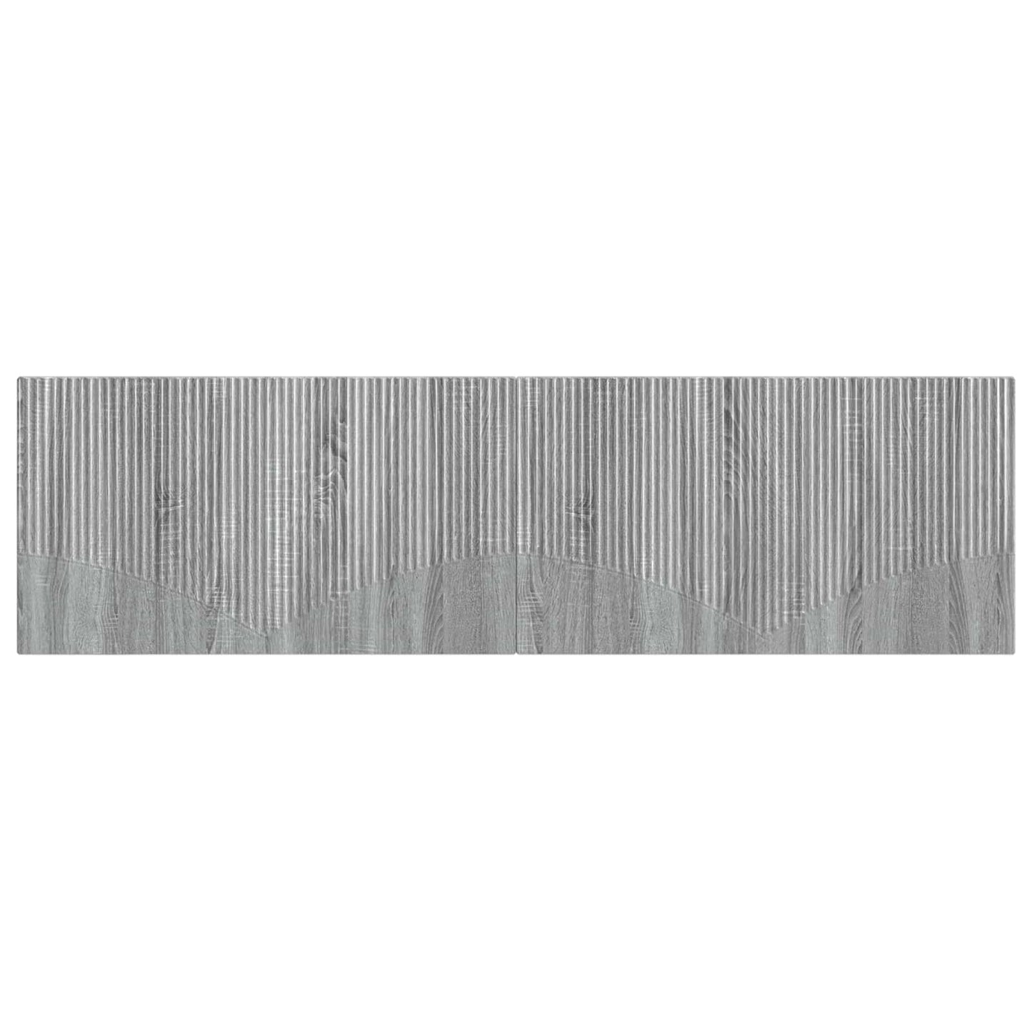Wall-Mounted Headboard HOORN Grey Sonoma Engineered Wood