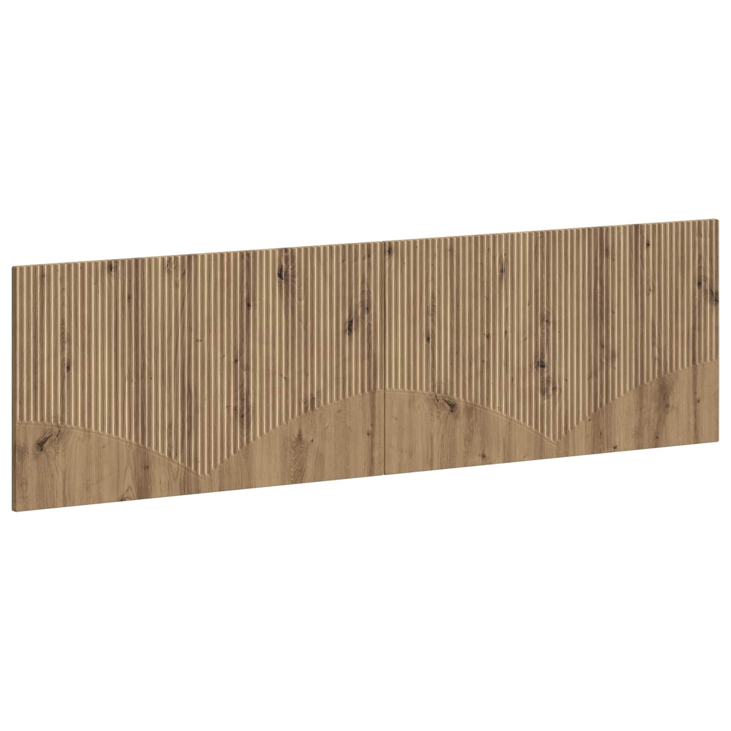 Wall-Mounted Headboard HOORN Artisan Oak Engineered Wood
