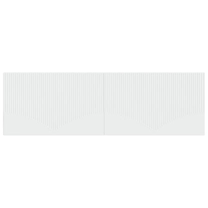 Wall-Mounted Headboard HOORN White Engineered Wood