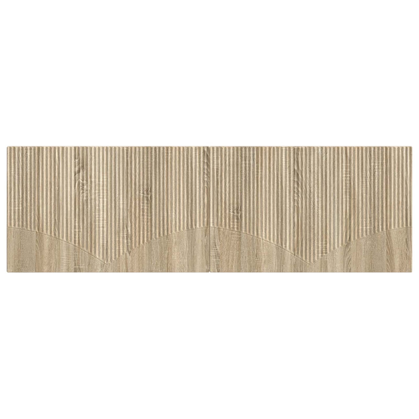 Wall-Mounted Headboard HOORN Sonoma Oak Engineered Wood